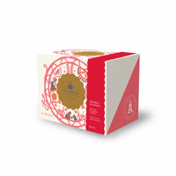Infusion Delirio de Amor Caja X15 Unid la Fidelia