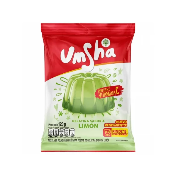 Gelatina Limon 120 Gr Umsha
