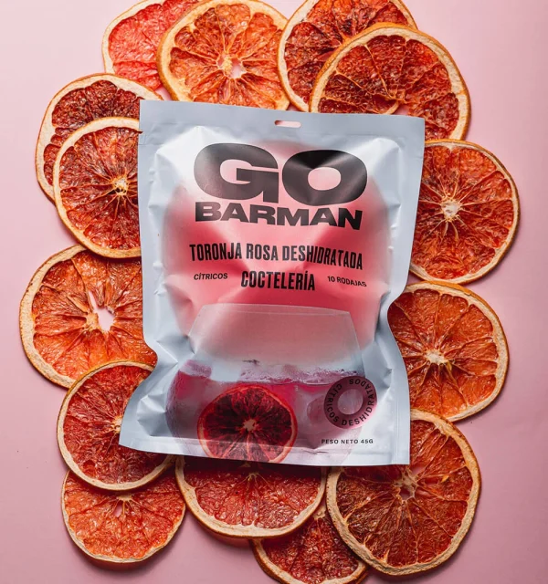 Toronja Deshidratada Deshidratada X10 Unid 60 Gr Go Barman