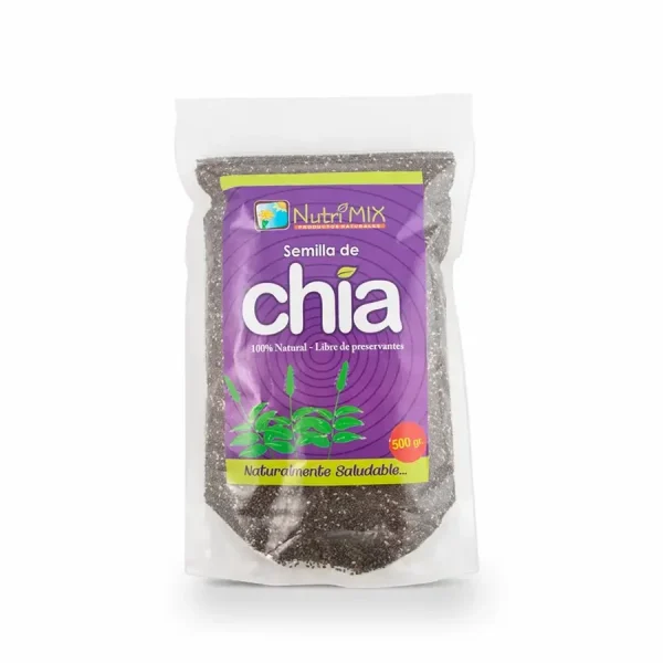Semilla de Chia Bolsa 500 Gr Nutrimix