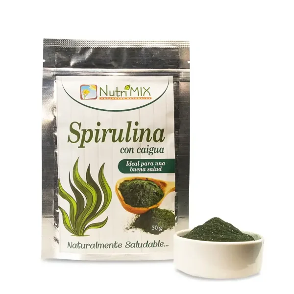 Espirulina con Caigua Bolsa 50 Gr Nutrimix