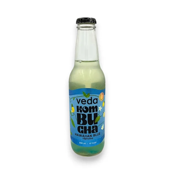 Kombucha Hawain Blue Bot 260 Ml Veda
