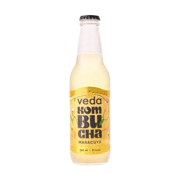 Kombucha Maracuya Bot 260 Ml Veda