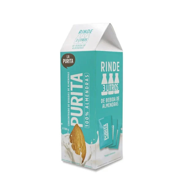 Concentrado de Bebidas de Almendras X3 Sachets 198 Gr la Purita