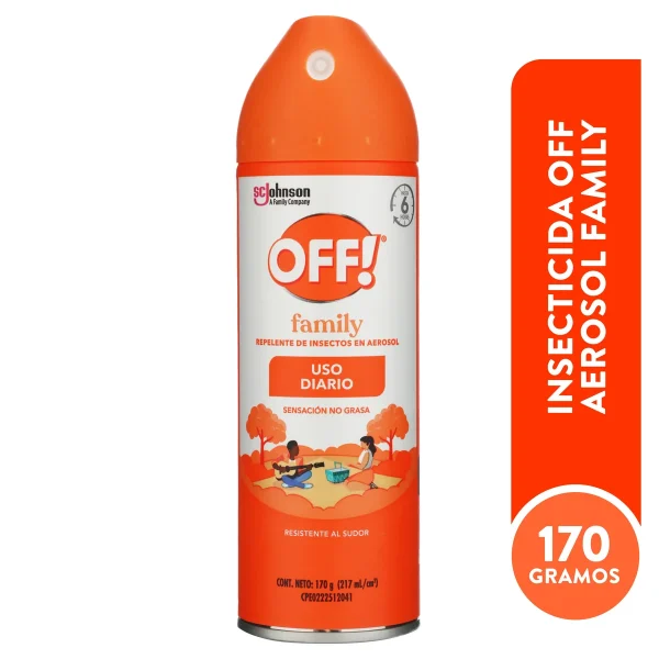 Off! Family Repelente en Aerosol 170 Gr Off!