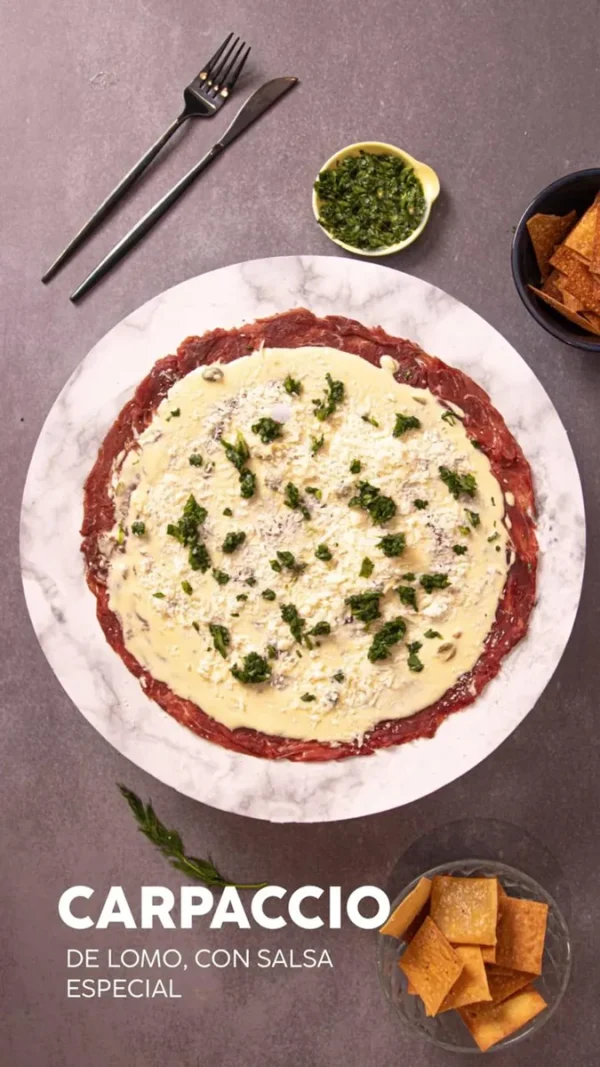 Carpaccio de Lomo Unidad Nick N Truck