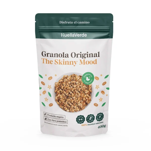 Granola Original Skinny Mood 400 Gr Huella Verde