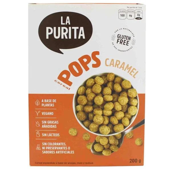 Pops Caramel 200 Gr la Purita