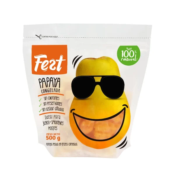 Papaya Trozos Congelada 500 Gr Fest