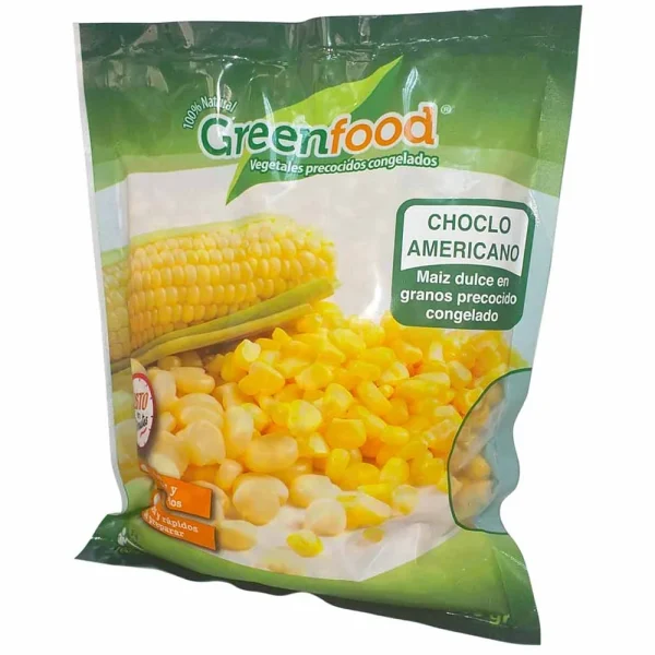 Choclo Americano Precocido Congelado 400 Gr Green
