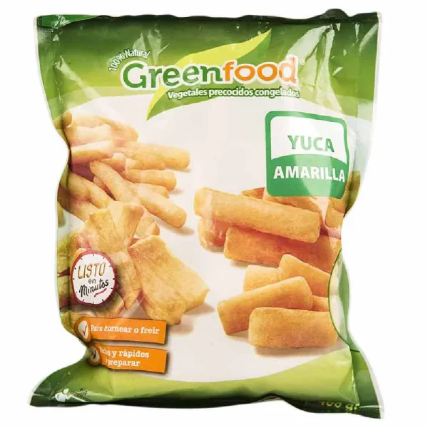 Yuca Amarilla Precocida Congelada 400 Gr Green