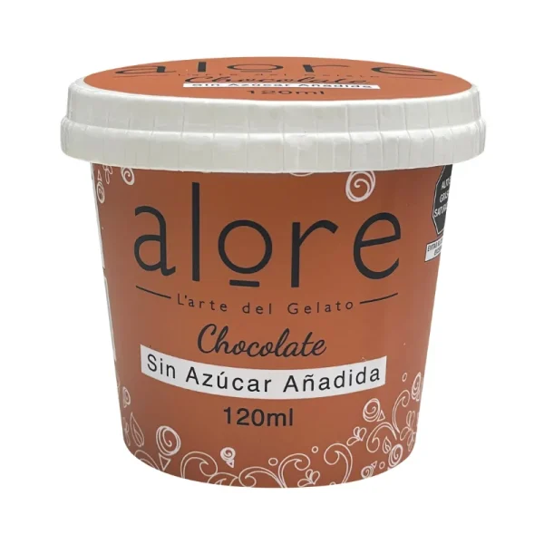 Helado S/a Chocolate 120 Ml Alore