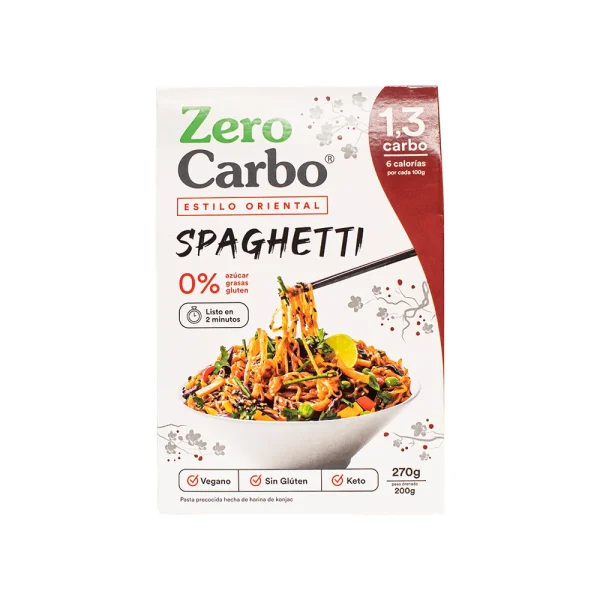 Spaghetti Estilo Oriental Zero Carbo