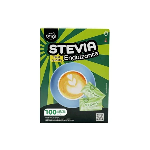 Stevia Caja X100 Sobres Onza