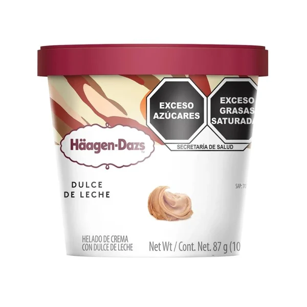 Minicup Dulce de Leche 100 Ml Haagen - Dazs