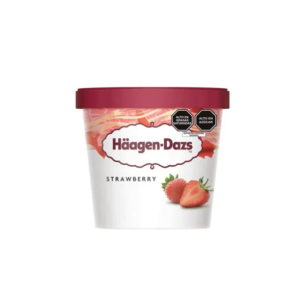 Minicup Fresa 100 Ml Haagen - Dazs