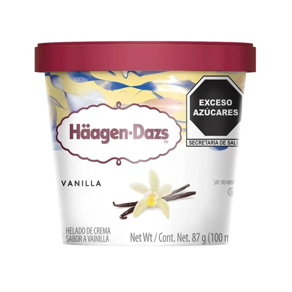 Minicup Vainilla 100 Ml Haagen - Dazs