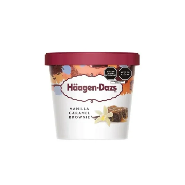 Minicup Vainilla Caramel Brownie 100 Ml Haagen - Dazs