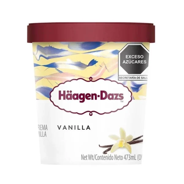 Pinta Vainilla 473 Ml Haagen - Dazs