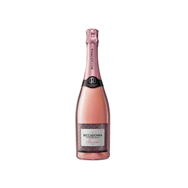Riccaddonna Moscato Rose Vidrio 750 Ml Riccaddona