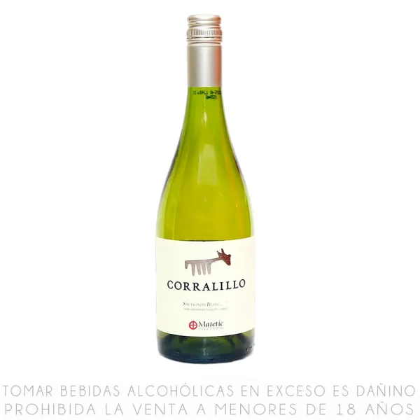 Corralillo Sauvignon Blanc Bot 750 Ml Matetic Vinyards