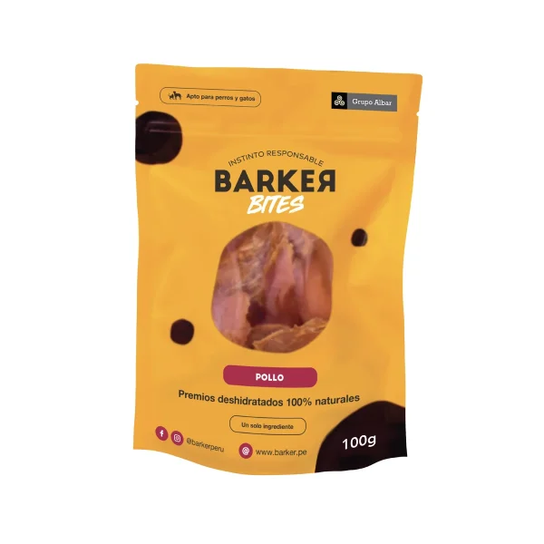 Barker Bites Pollo 100 Gr Barker