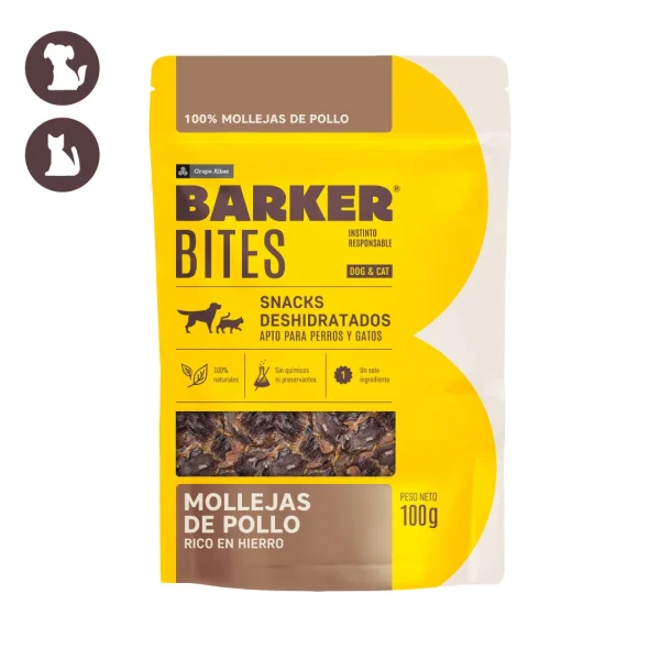Bites Mollejas de Pollo 100 Gr Barker