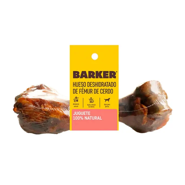 Femur de Cerdo Hueso Deshidratado Barker