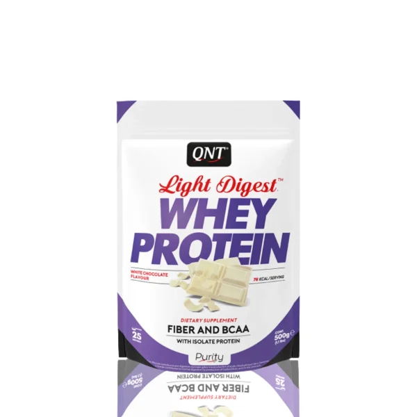 Whey Protein Light Digest Belgian Chocolate 500 Gr Qnt