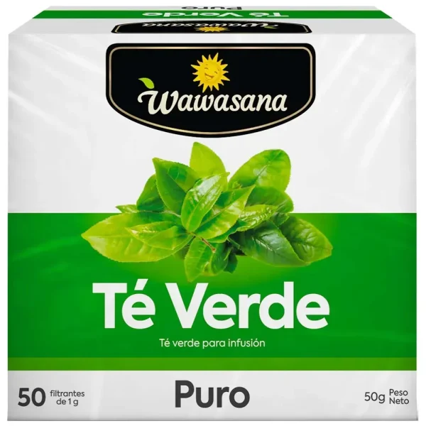 Te Verde Puro X50 Unidades Wawasana