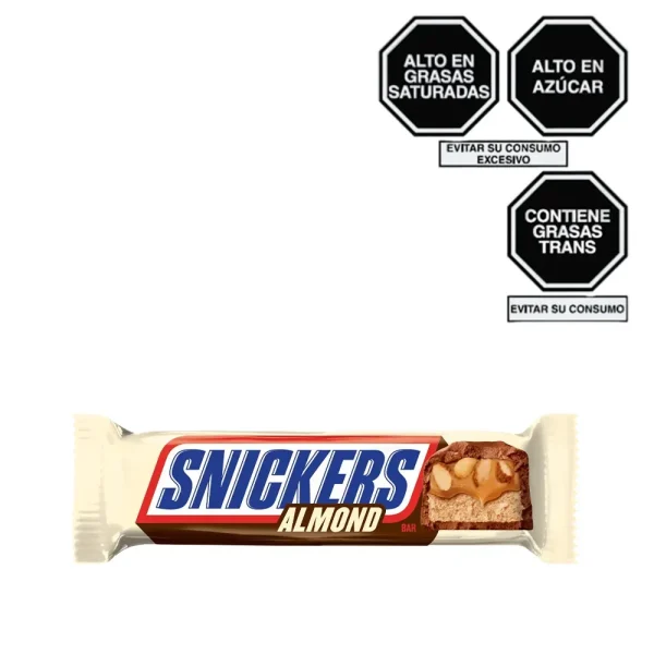Chocolate Almond Barra 49.9 Gr Snickers