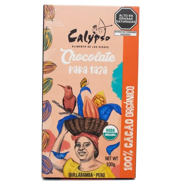 Chocolate para Taza Organico 100 Gr Chuncho Foods