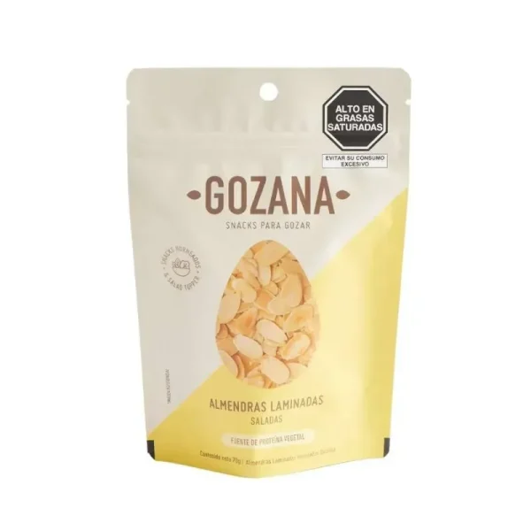 Almendras Laminadas Saladas 70 Gr Gozana