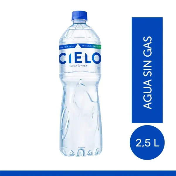 Agua de Mesa 2.5 Lt Cielo