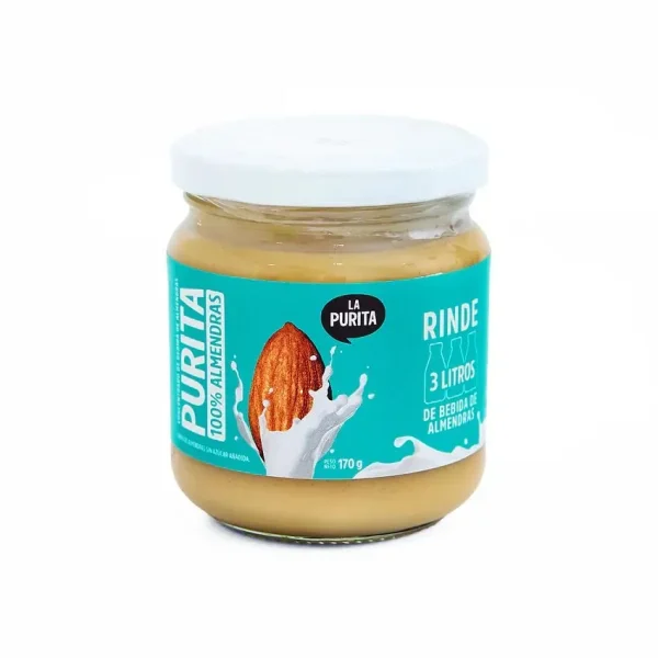 Concentrado de Bebida de Almendras Vainilla Frasco 170 Gr la Purita