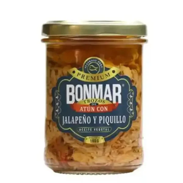 Atun Trozo Jalapeño y Piquillo A.v. Frasco 180 Gr Seafrost