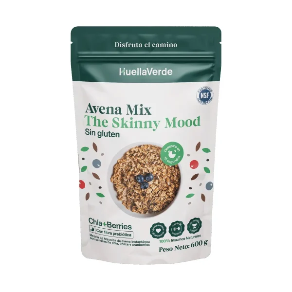 Avena Mix Skinny Mood 600 Gr Huella Verde