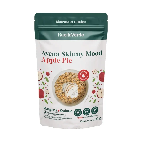 Avena Apple Pie 400 Gr Huella Verde
