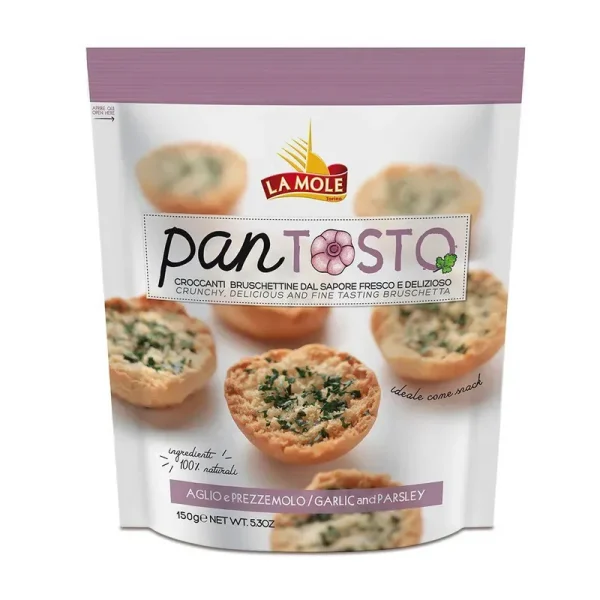 Pan Tost Ajo y Perejil 150 Gr la Molle