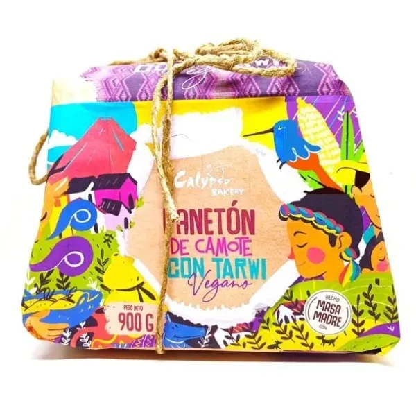 Paneton Integral con Camote con Tarwi Vegano 900 Gr Chuncho Foods