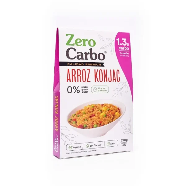 Arroz Konjac 270 Gr Zero Carbo
