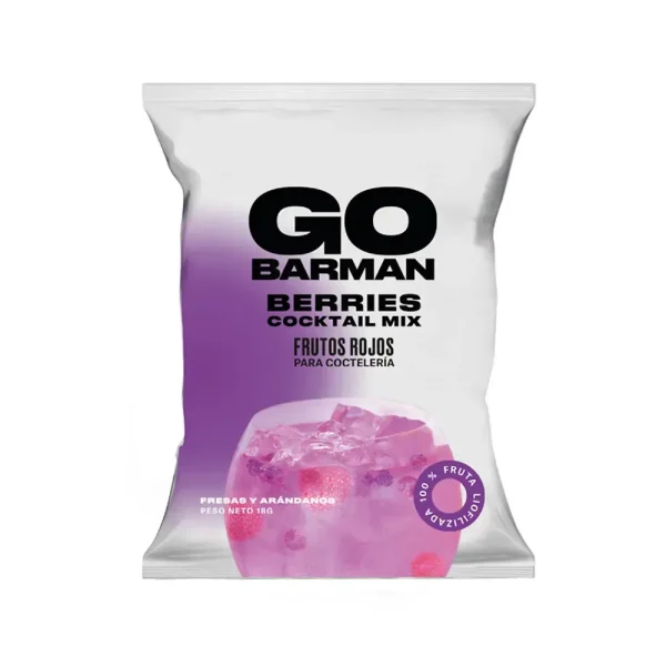 Berries Liofilizados Cocktail Mix 18 Gr Go Barman