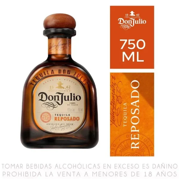 Tequila Reposado Don Julio 750 Ml Don Julio