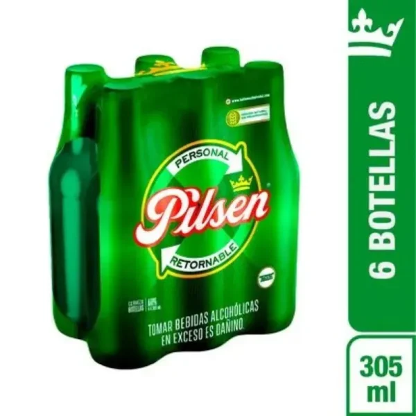 Cerveza Pilsen Callao Termo Sixpack 305 Ml Pilsen