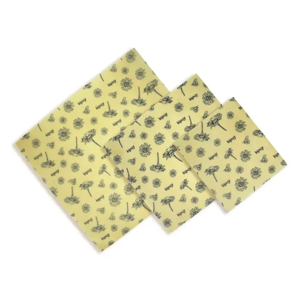 Envoltorio Sostenible para Alimentos Kipuy Tripack 3 Unid Bamboo Balance