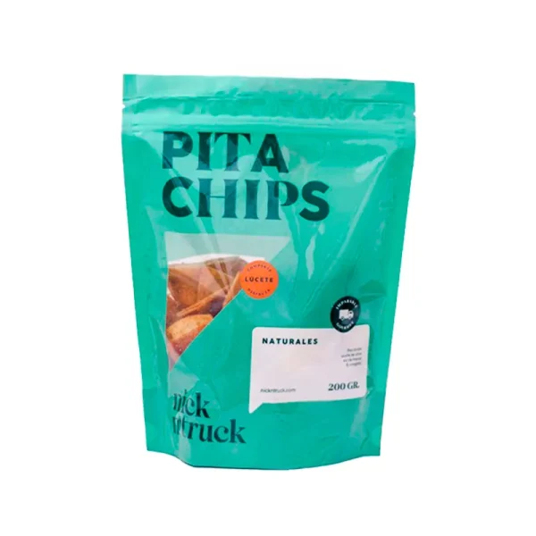 Pita Chips Natural Bolsa 200 Gr Nick N Truck