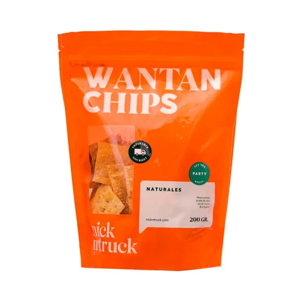 Pita Wantan Chips 200 Gr Nick N Truck