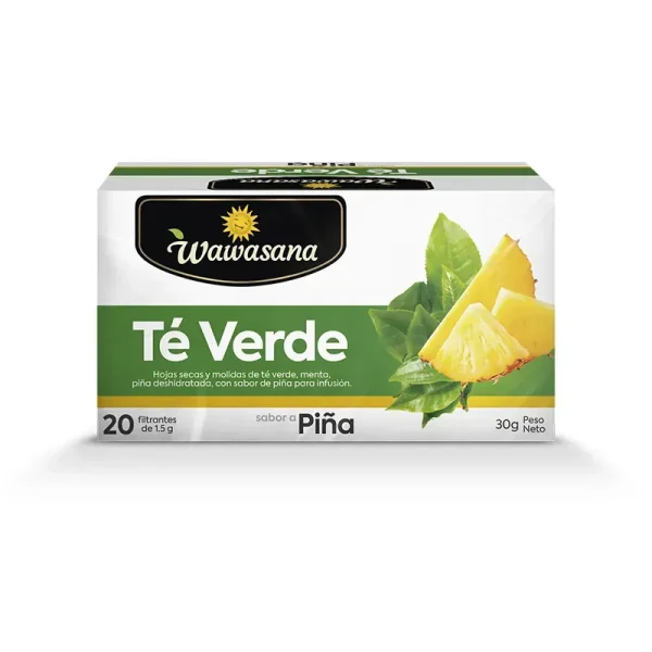 Te Verde Piña Caja X20 Unid Wawasana
