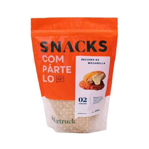 Milanesa Rellena Mozarella Doypack X2 Unid 600 Gr Nick N Truck