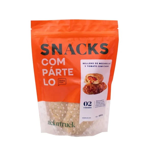 Milanesa Rellena de Mozarella con Tomate Confitado Doypack X2 Unid Nick N Truck